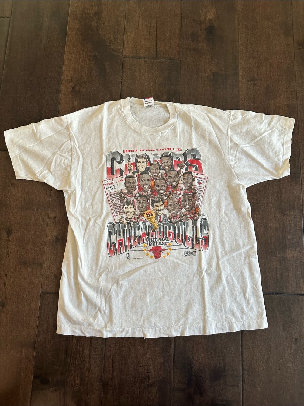 Vintage Chicago Bulls 1991 Champions Graphic Tee